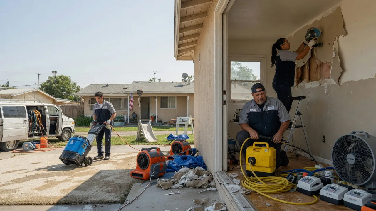 Water Damage Restoration in Brookston, TX near me